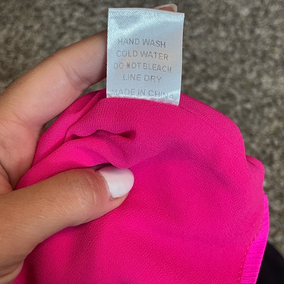 Pink Fuscia Dainty Hooligan Tank - Picture 5 of 5